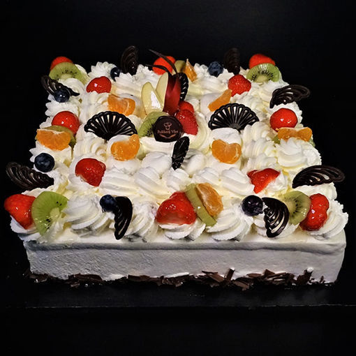 Afbeelding van Slagroomtaart 8 personen (19X19 cm)