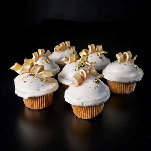 Afbeelding van Cupcake gedipt Luxe opgemaakt groot