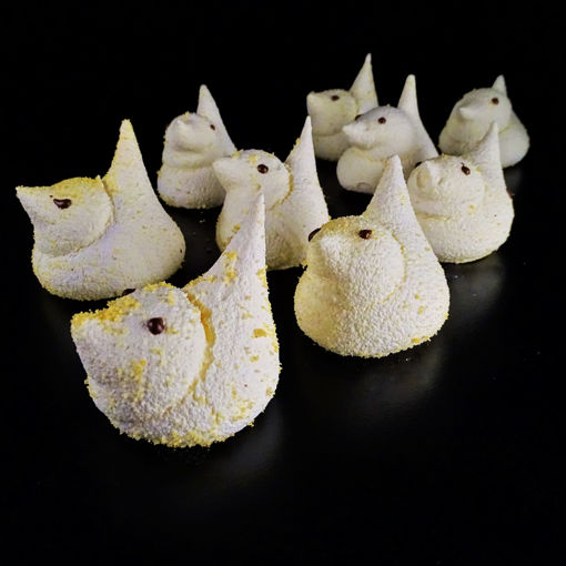 Afbeelding van Schuim Kuikens (Meringue) 10 stuks