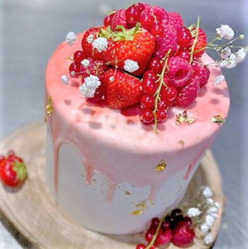 Afbeelding van Moederdag Driptaart  met fruit