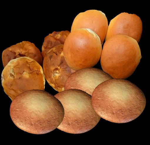 Afbeelding van HERFST Voordeel meenemertje  : 4 rozijnenbollen + 4 witte bollen + 4 eierkoeken