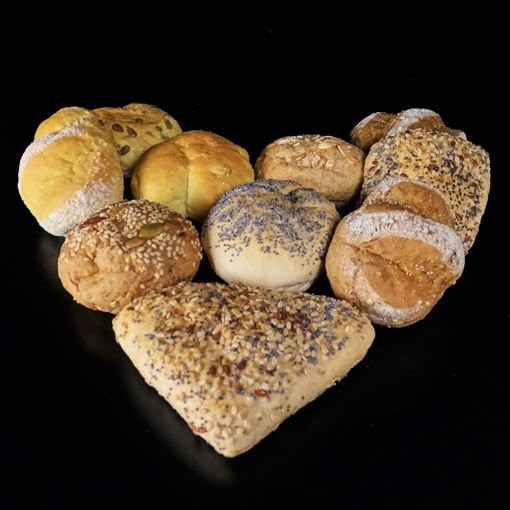Afbeelding van 10 Voorgebakken Mini broodjes aanbieding