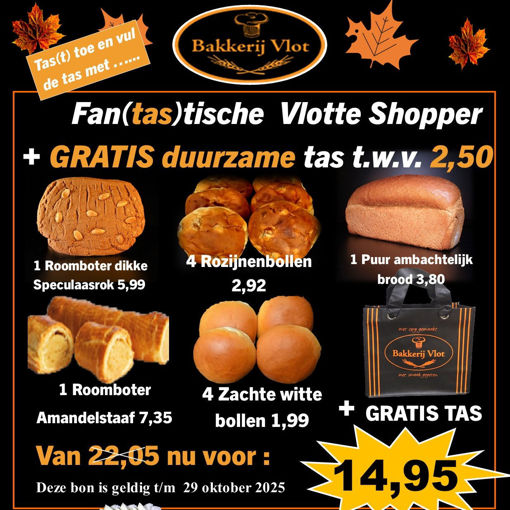 Afbeelding van Fan(tas)tische vlotte shopper met lekkers