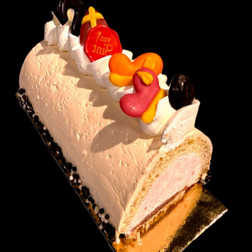 Afbeelding van Amaretto  Gebaksrol  Aanbieding