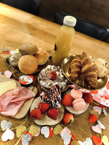 Afbeelding van Valentijn ontbijt  1 persoons