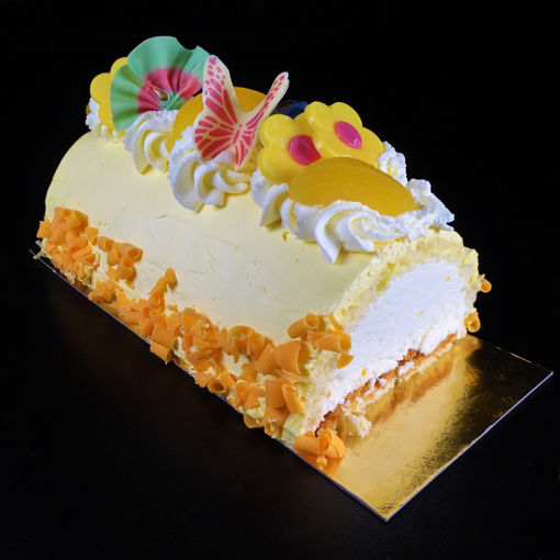 Afbeelding van Gebaksrol Framboos Mango (aanbieding)