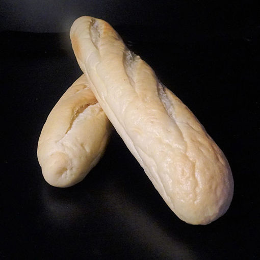Afbeelding van 2 stuks Stokbrood Wit Voorgebakken